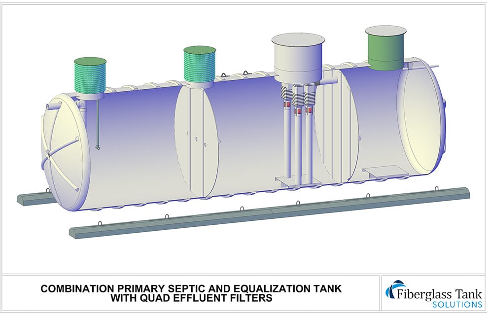 Dosing / Equalization Tanks - Drawing