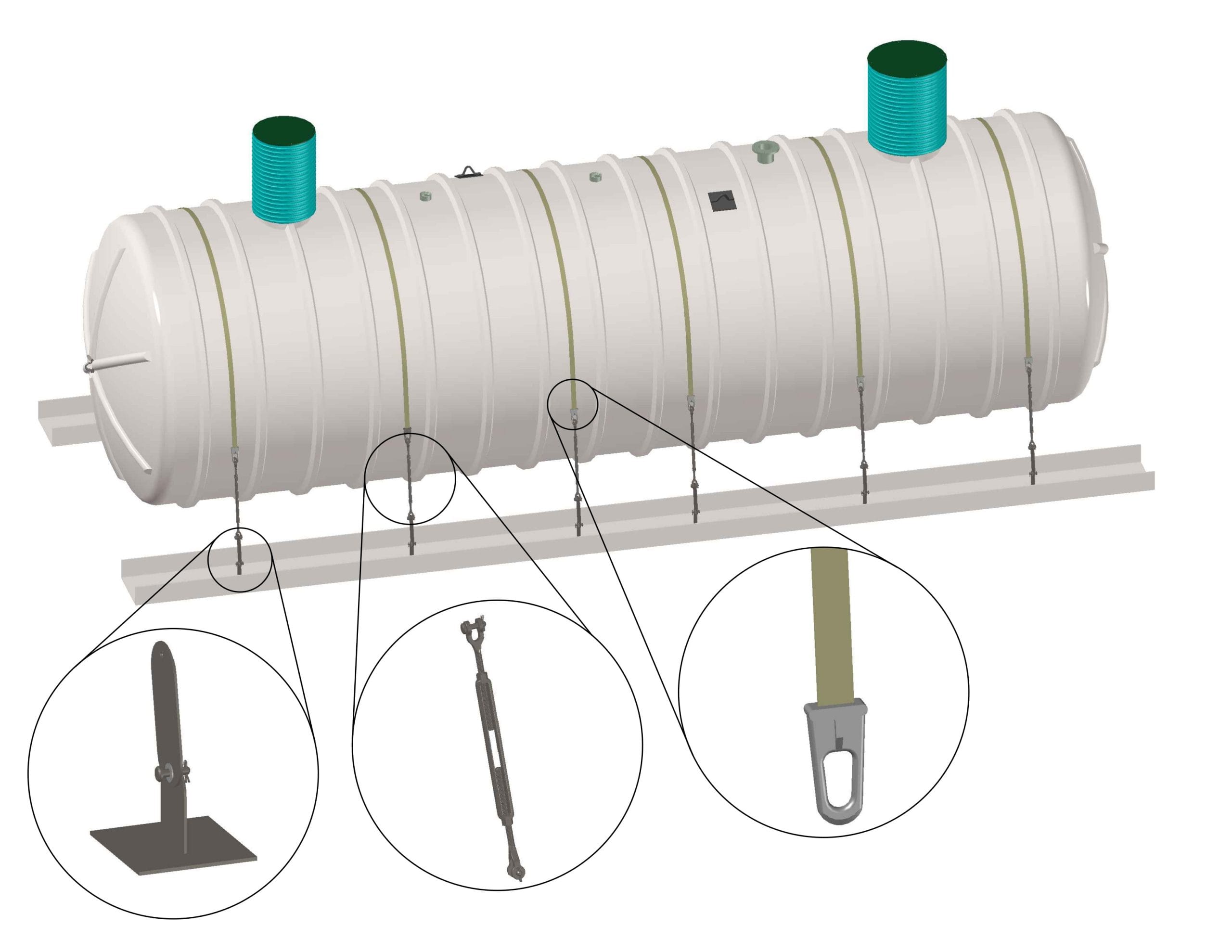 Fiberglass Deadman System for UST