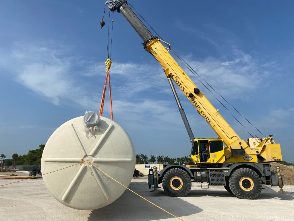 Fiberglass AFFF Storage TAnk