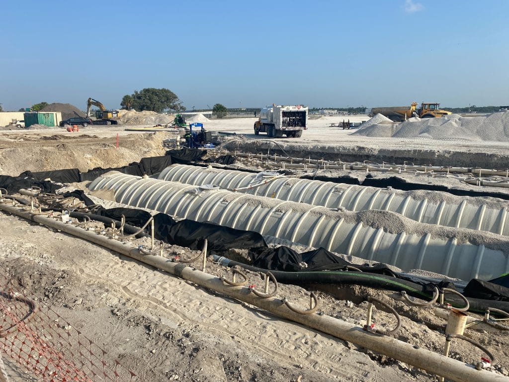 Tanks Backfilled in hole