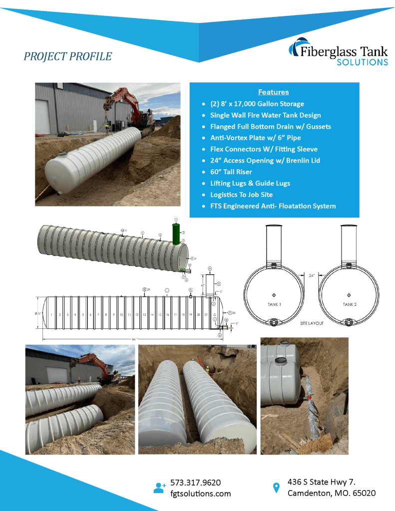 Fire Suppression Project Profile Back