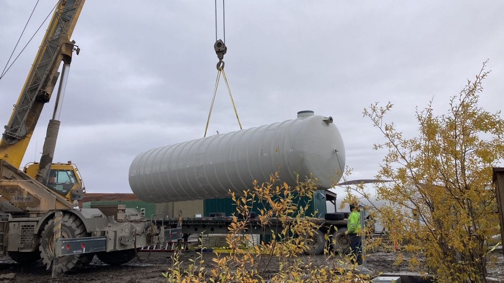 Lightweight Fiberglass Tanks