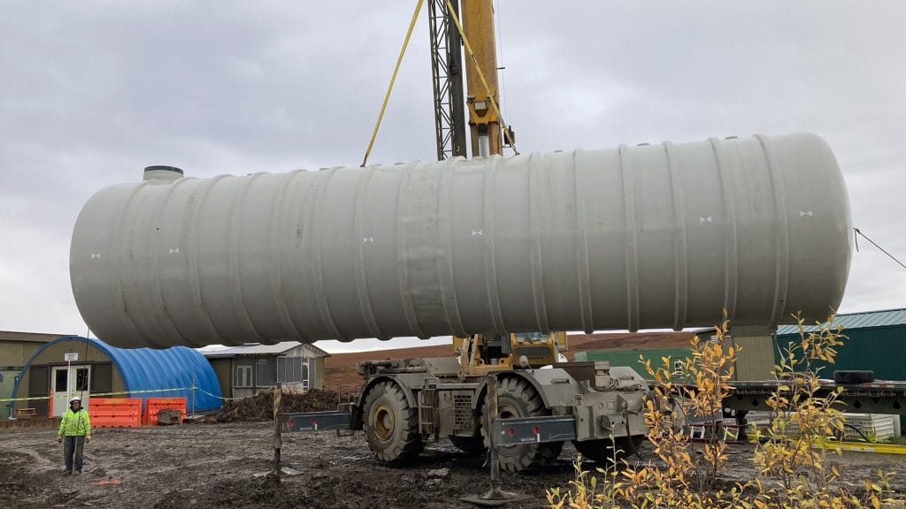 Fiberglass Storage Tank