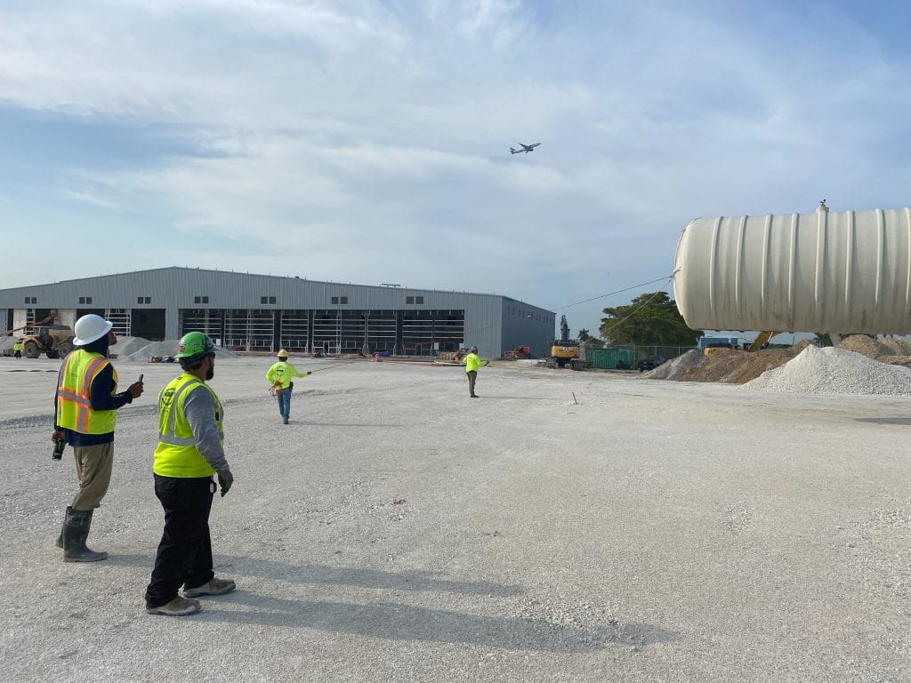 AFFF Tank Walk and Plane