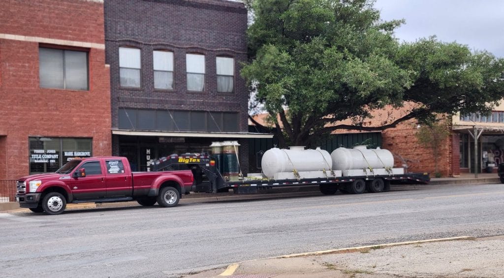 Pipeline Sump Tank Transportation