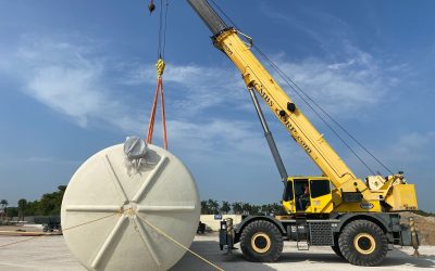 Fiberglass AFFF Storage TAnk