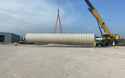 Fiberglass Underground AFFF Capture Tank